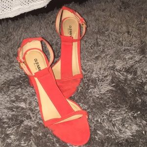Old Navy chunky heel sandals